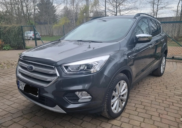 Ford Kuga cena 71500 przebieg: 80000, rok produkcji 2019 z Sulmierzyce małe 277